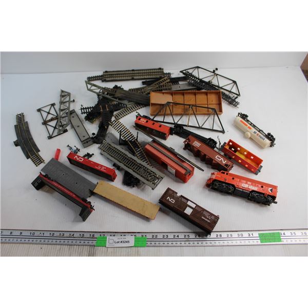 Assorted Trains and Rail Tracks