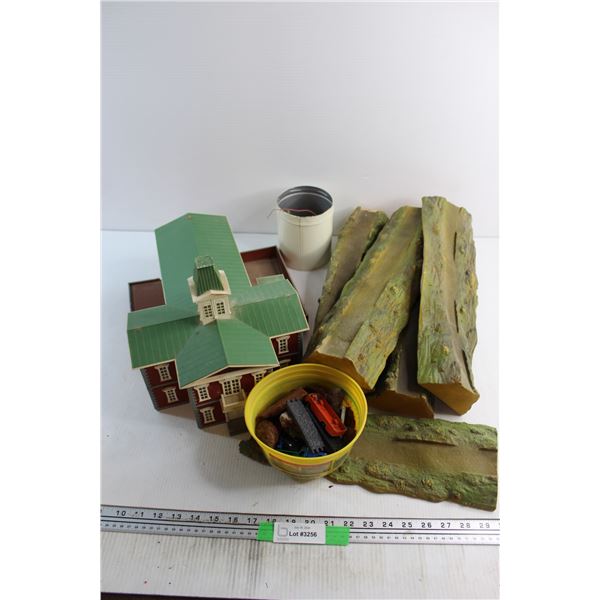 Cathedral, Decorative Logs and Misc