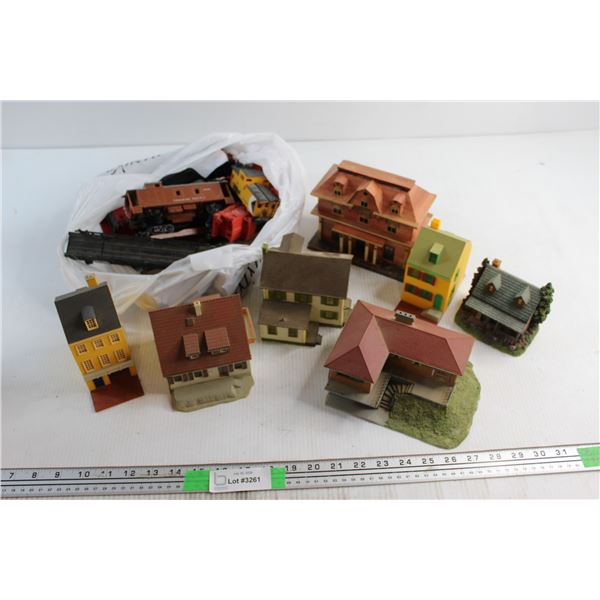 Assorted House and Trains Models