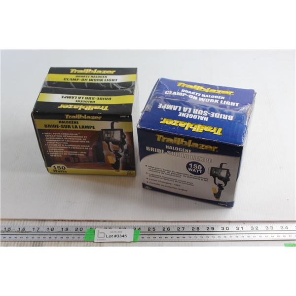 (2) Halogen Lights