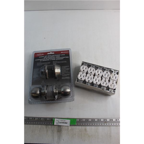 Sockets, Entrance and Deadbolt Set