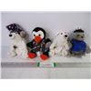 Image 1 : (4) Collectible Coca Cola Plushies