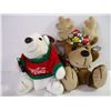 Image 3 : (4) Collectible Coca Cola Plushies