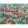 Image 4 : Bed Quilt 54'' x 72''
