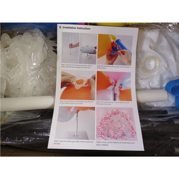 Do it Yourself-Build a Balloon Arch Kit