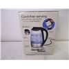 Image 3 : Hamilton Beach Glass Kettle 1.7 Litre Capacity (sealed)