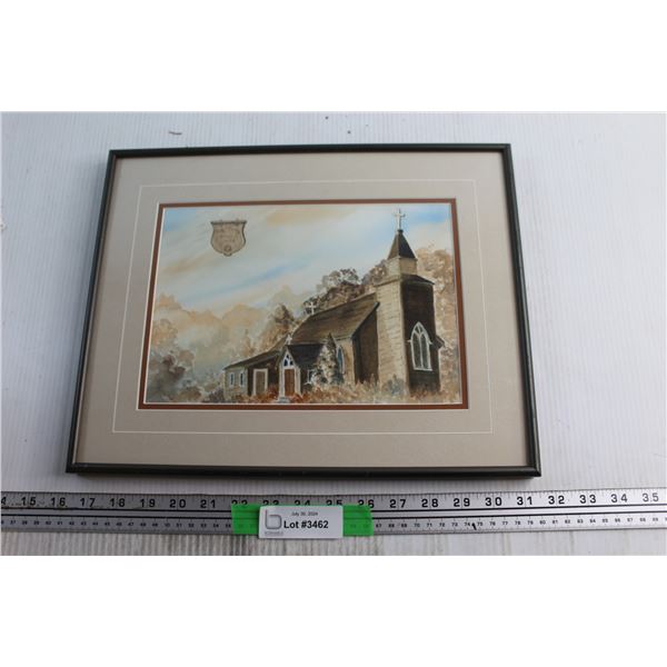 Framed Church Print