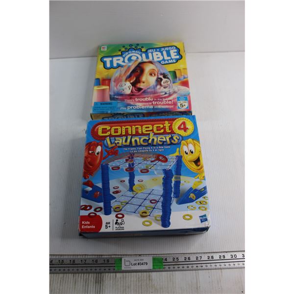 Pop-O-Matic Trouble and Launchers Game