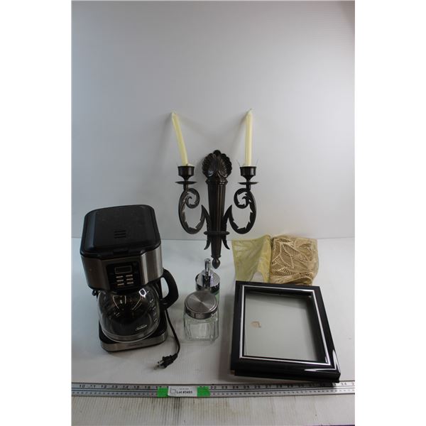 Coffee Machine, Picture Frame and Misc.