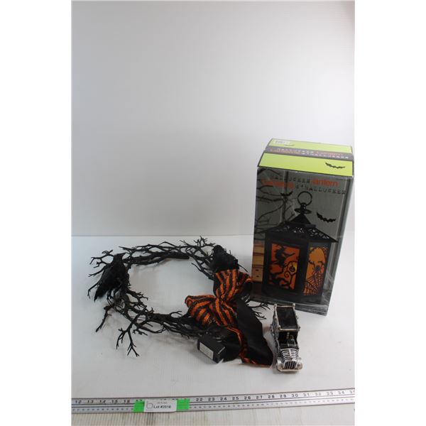 Halloween Lantern and Decorations
