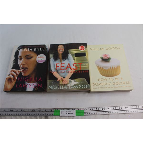 (3) Cookbooks - Nigella Lawson