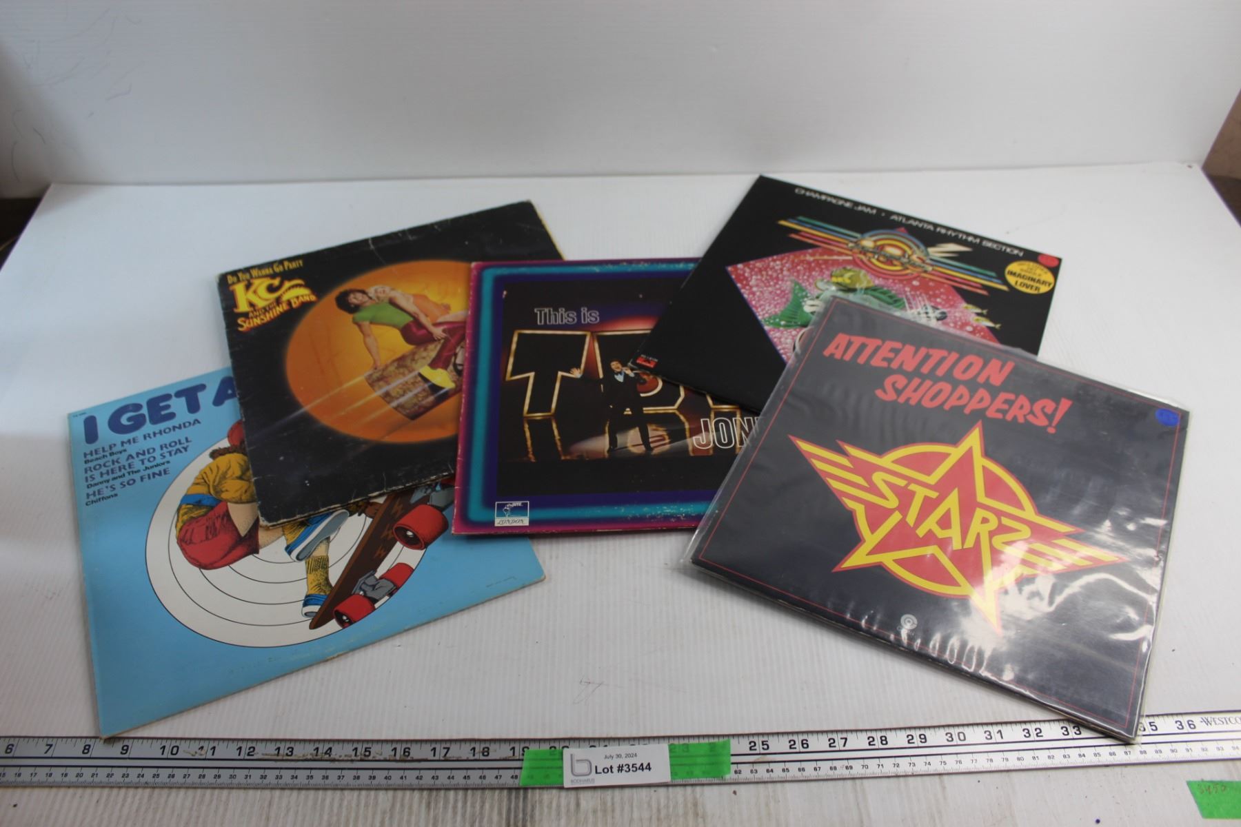 5 Record (5) Vinyl Records