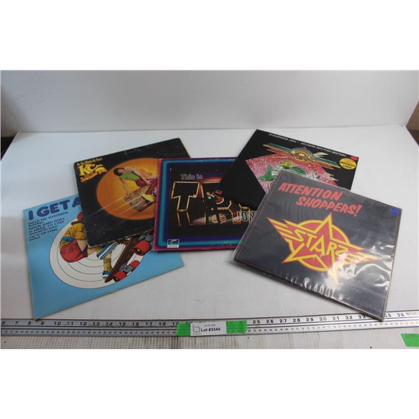(5) Vinyl Records