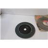 Image 5 : (8) 6" Metal Cutting Discs, (2) 7" 80 Grit Flap Disc, (1) 7" Masonry Cutting Wheel