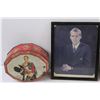 Image 2 : King Edward Picture & Tin, Queen Elizabeth II Tin, Royal Tea Tin