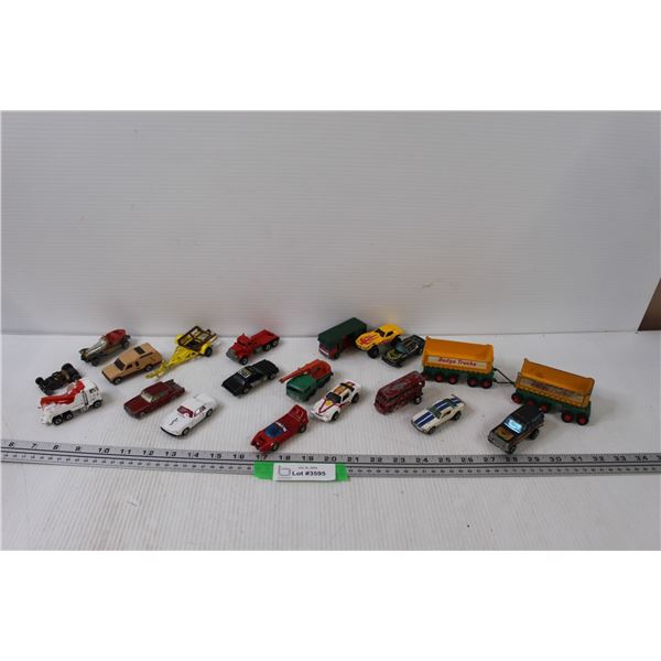 (18) Vintage Hot Wheel Toy Vehicles, as is, some wear