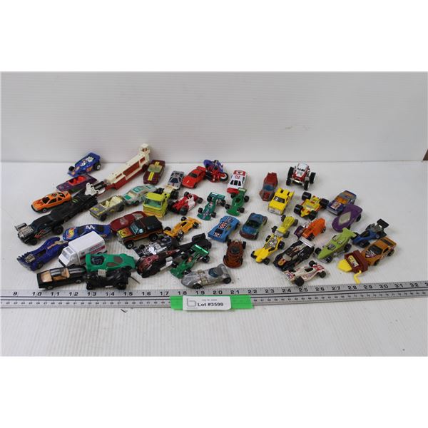 (30+) Vintage Hot Wheel Toy Vehicles, as is, some wear