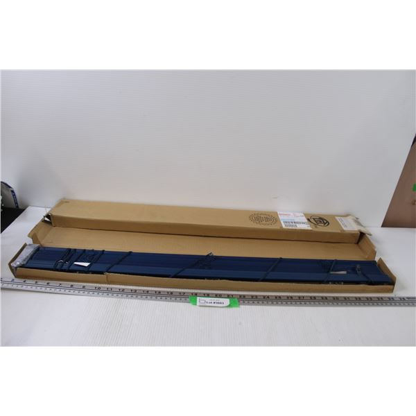(2) Sears Royal Blue PVC Mini Blinds - 32" x 64"