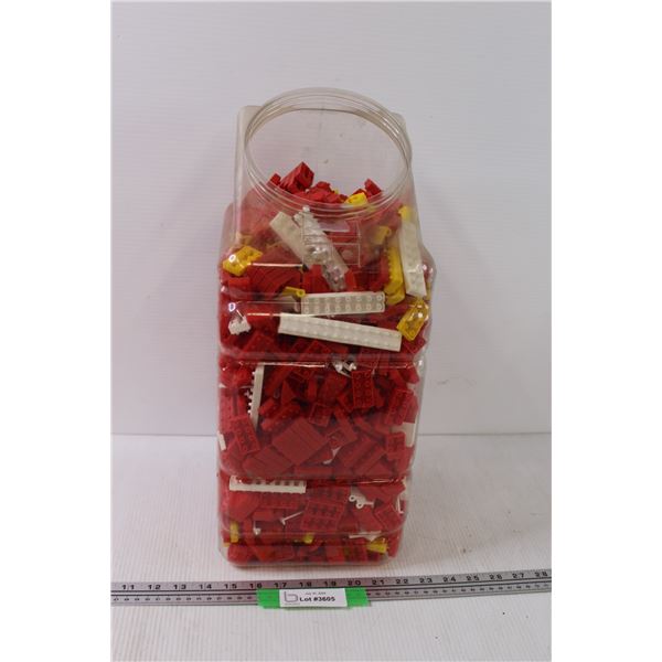 Tub Full of Building Blocks - 18" x 8" x 8" (Tub)