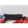 Image 6 : Train Car Set & Various Trailers & Tracks, as is