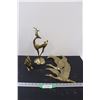 Image 1 : Brass Decor: Deer, Kangaroo, Two Geese