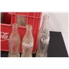 Image 2 : (25) Coca Cola Glass Bottles in Red Coca Cola Crate (Missing One Handle as Shown)