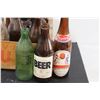 Image 3 : (20+) Vintage Glass Bottles: Sprite, Coca Cola, Beer, Sun Crest, Misc. in Wooden Crate