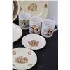 Image 4 : (9) Royal Family Commemorative Plates & (3) Mugs