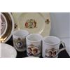 Image 5 : (9) Royal Family Commemorative Plates & (3) Mugs