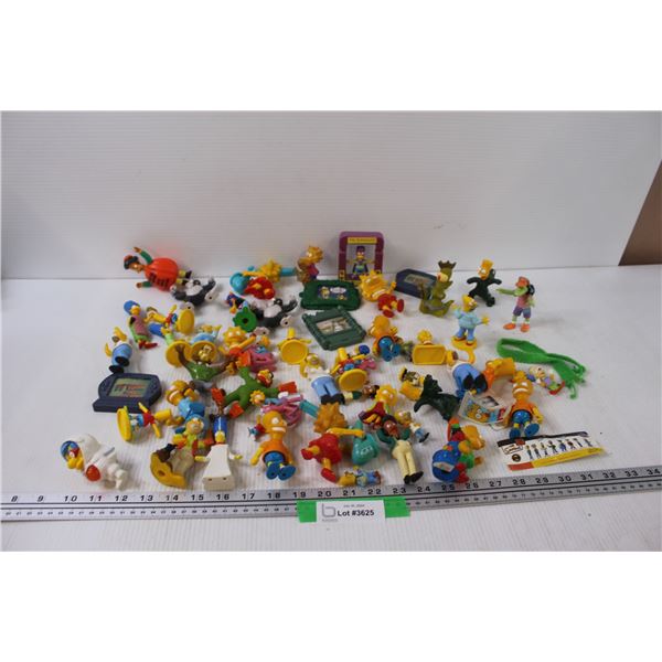 (30+) Simpson Figurine Lot - Assorted Sizes