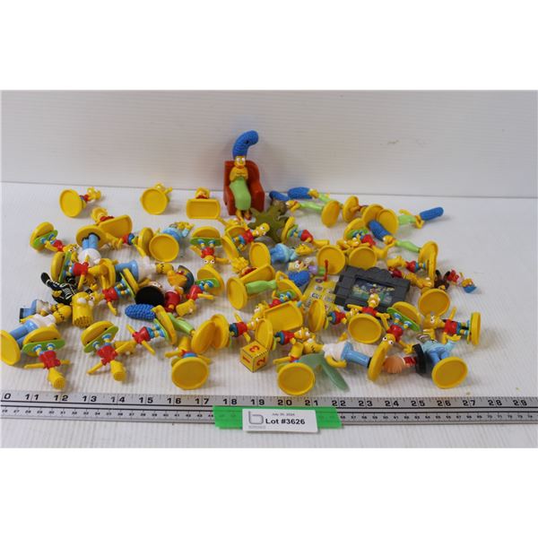 (30+) Simpson Figurine Lot - Assorted Sizes