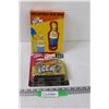 Image 1 : Simpsons Uno Card Game (Sealed), Inflatable Bop Bag 9 Sealed)