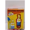 Image 3 : Simpsons Uno Card Game (Sealed), Inflatable Bop Bag 9 Sealed)