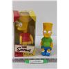 Image 1 : (2) Bart Simpson Bobble Head & Coin Bank - 7"