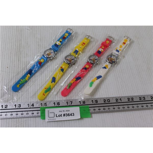 (4) Simpsons Watches