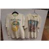 Image 1 : (2) Homer Simpson Vintage Shirts - Size XL