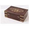 Image 5 : Small Wooden Box w/Inlay Filled w/Coins