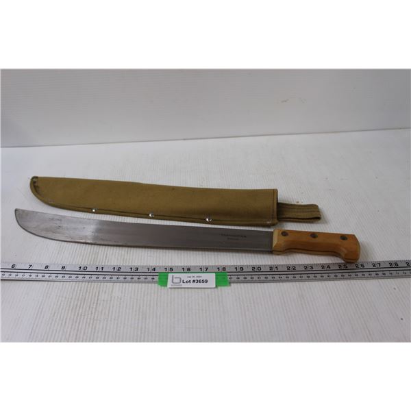 Tramontina Machete w/Cloth Sheath