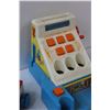 Image 4 : Vintage Children's Toys: Cash Register, Push & Go, Xylophone