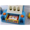 Image 5 : Vintage Children's Toys: Cash Register, Push & Go, Xylophone