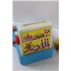 Image 6 : Vintage Children's Toys: Cash Register, Push & Go, Xylophone