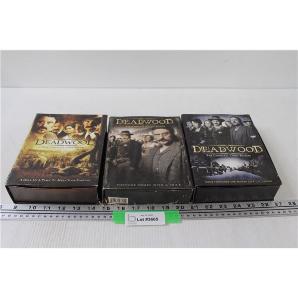 Deadwood DVD Sets - Season 1-3