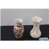 Image 6 : (24) Collector Spoons (Alberta, Schools, Flowers, Misc.) (2) Vases