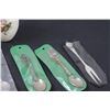 Image 4 : (24) Collector Spoons (Anniversary, Provincial, Misc.) (2) Vases