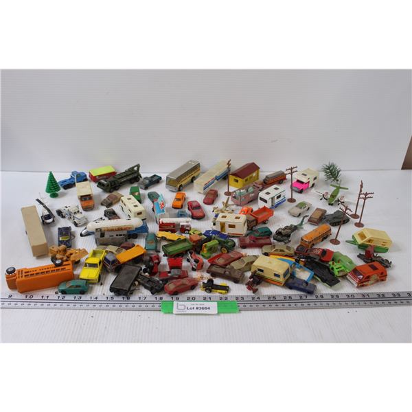 (30+) Metal Toy Vehicles