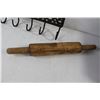 Image 3 : Garden Decoration Hanging Rack, Wooden Kitchen Roller - As Is