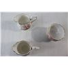 Image 3 : (2) Royal Albert Bone China England Blossom Time Creams And Sugars, (3) Trays