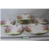 Image 1 : (15) Royal Albert Bone China Blossom Time Plates, Tray