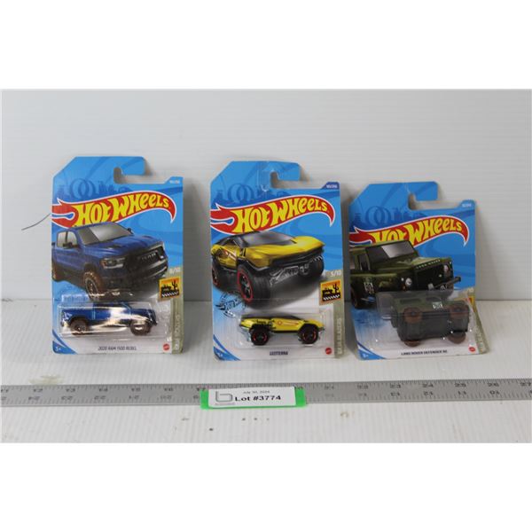 (3) Hot Wheels - Sealed