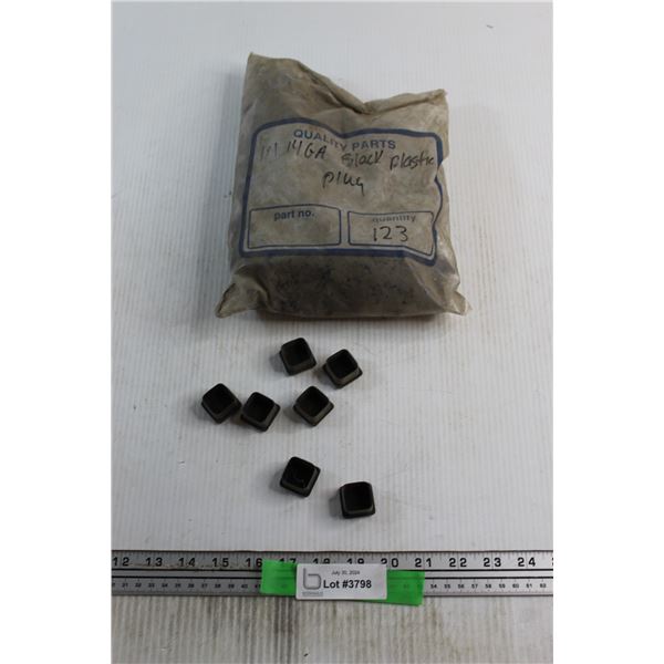 Lots of 1x1 and 14 Gauge Plastic Caps